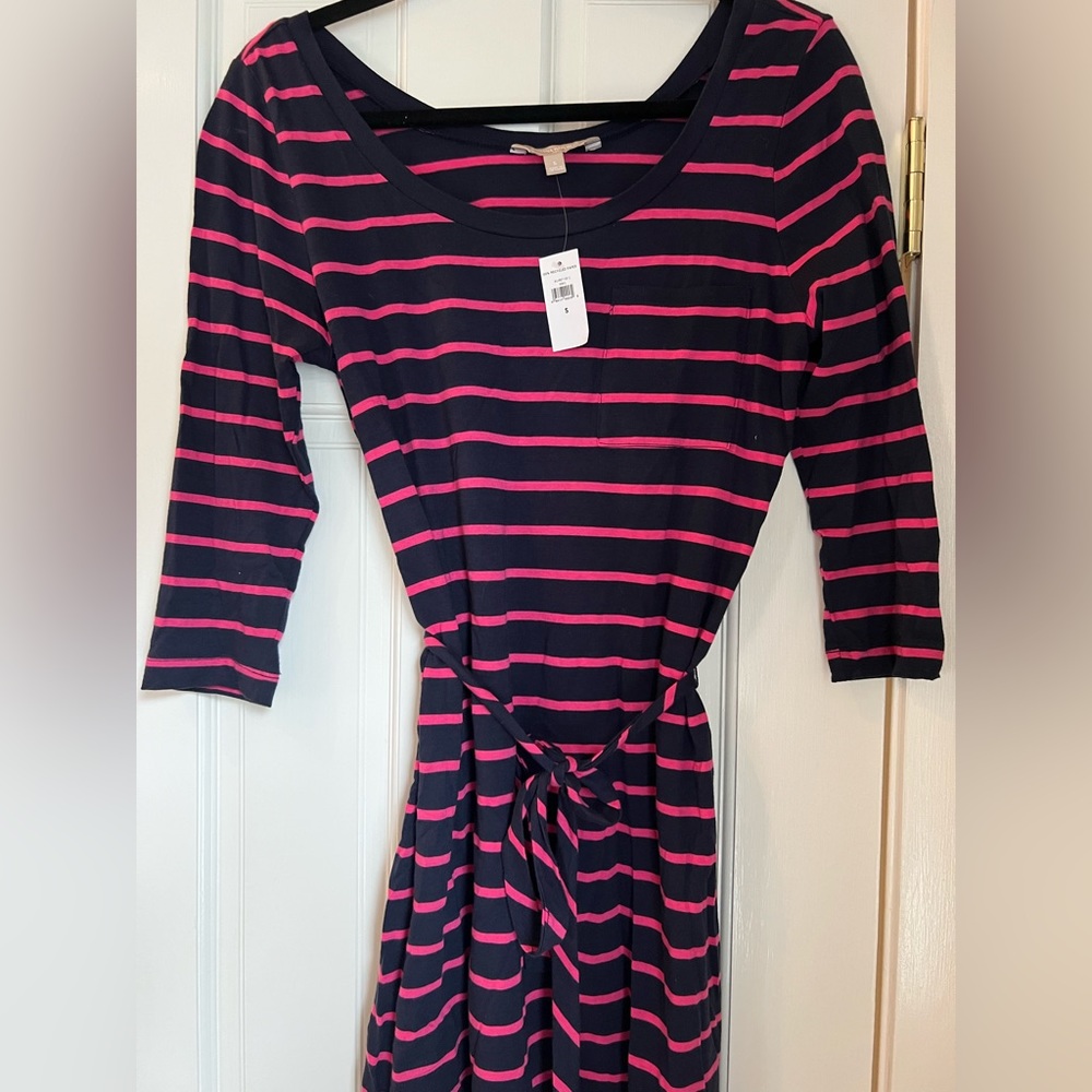 Banana Republic Striped T-Shirt dress
